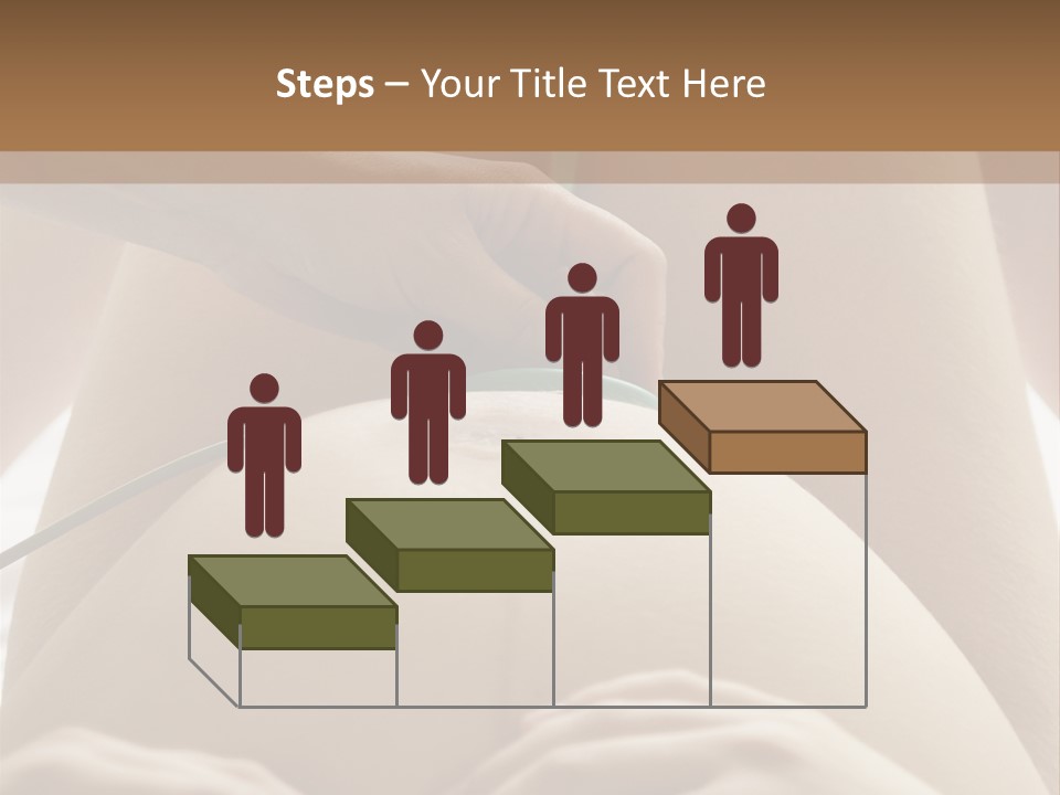 Pregnant Woman Being Examined By A Doctor PowerPoint Template