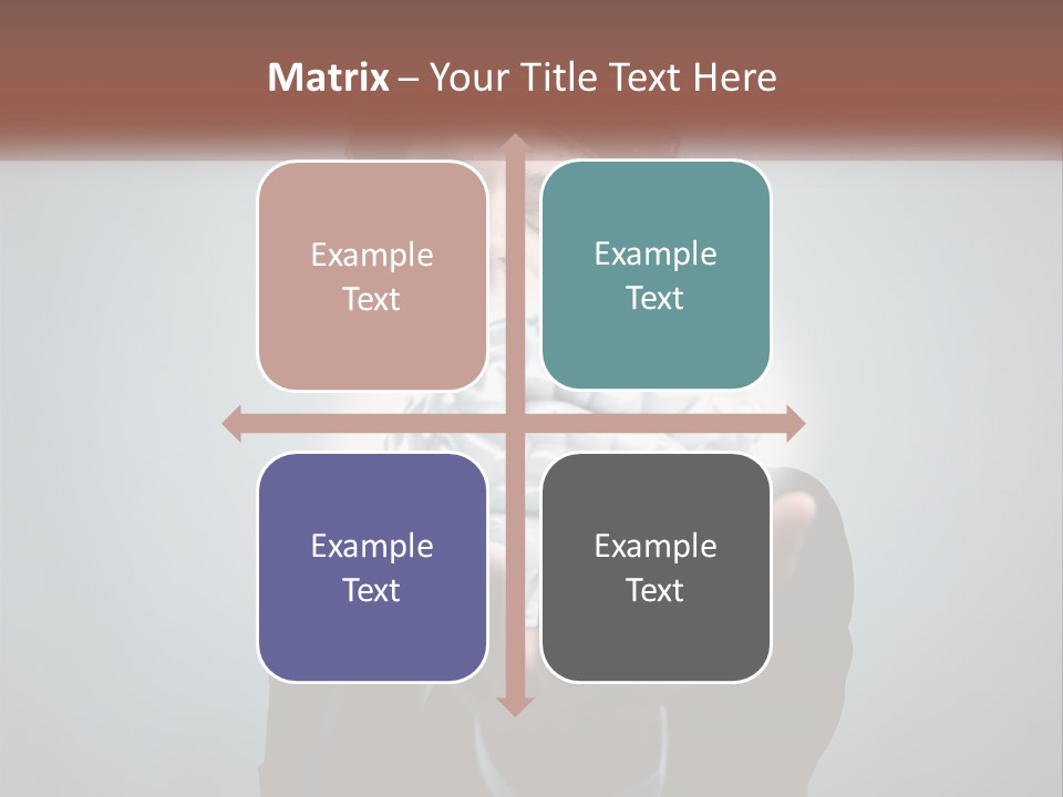 Thinking Businessman Power PowerPoint Template