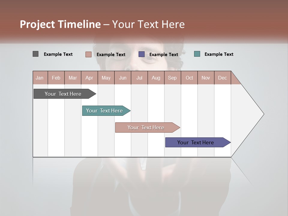 Thinking Businessman Power PowerPoint Template