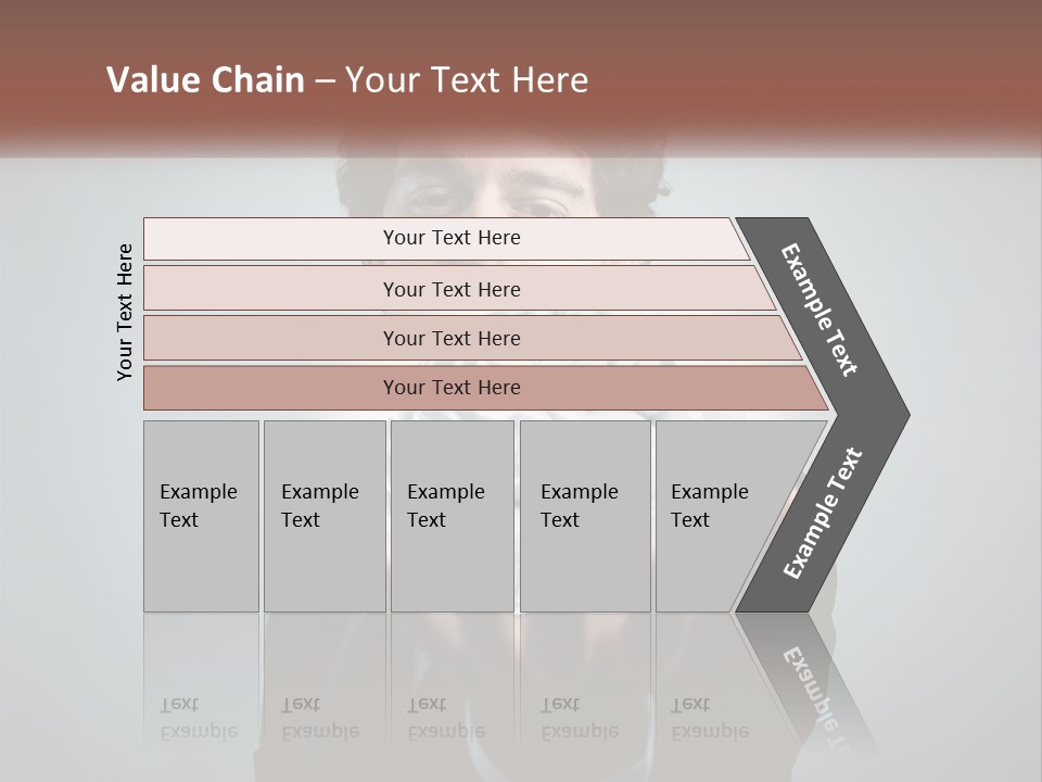 Thinking Businessman Power PowerPoint Template