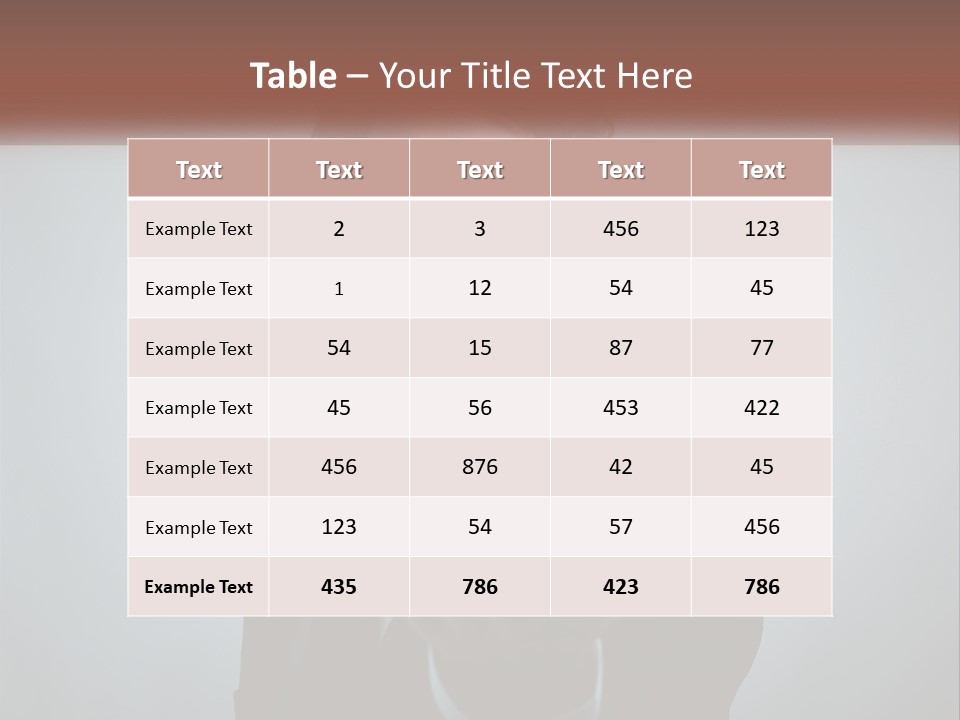 Thinking Businessman Power PowerPoint Template
