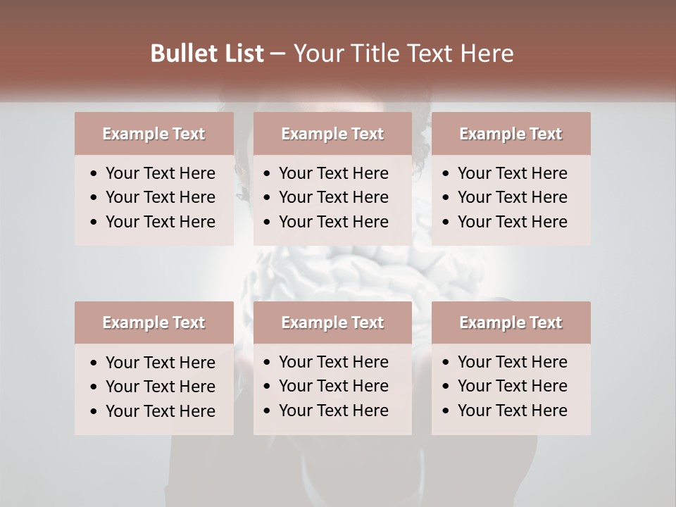 Thinking Businessman Power PowerPoint Template