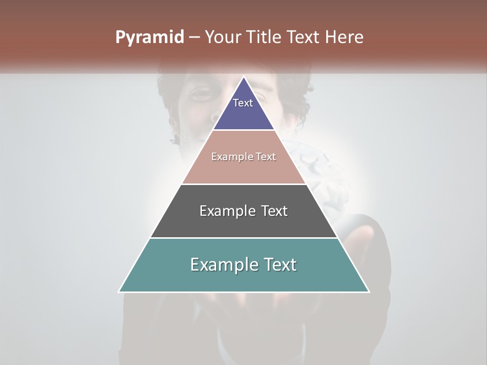 Thinking Businessman Power PowerPoint Template