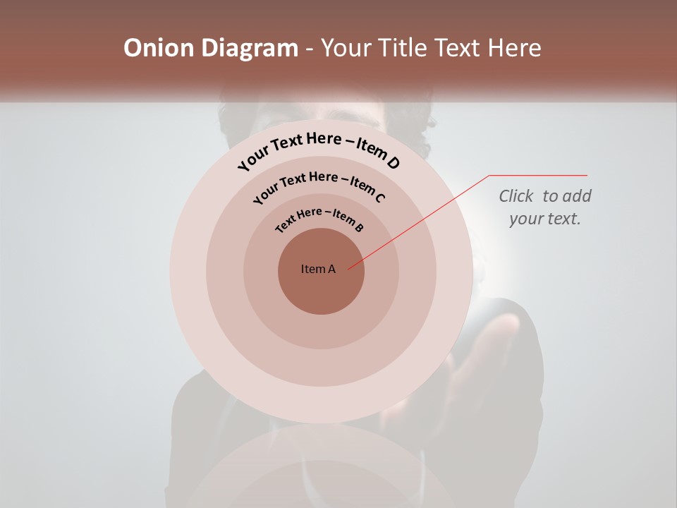 Thinking Businessman Power PowerPoint Template