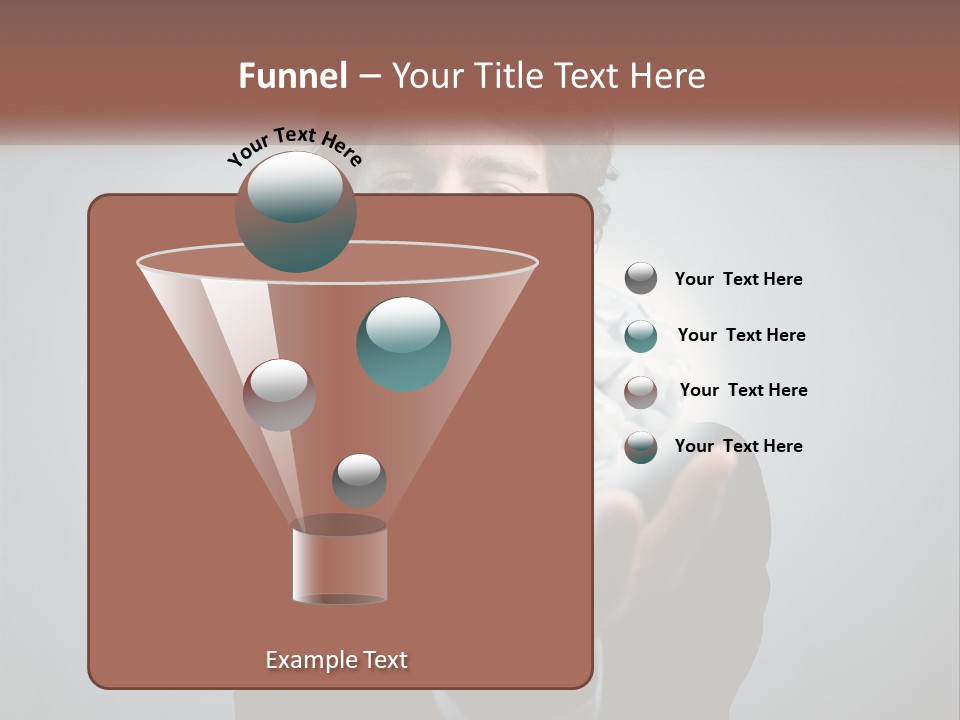 Thinking Businessman Power PowerPoint Template