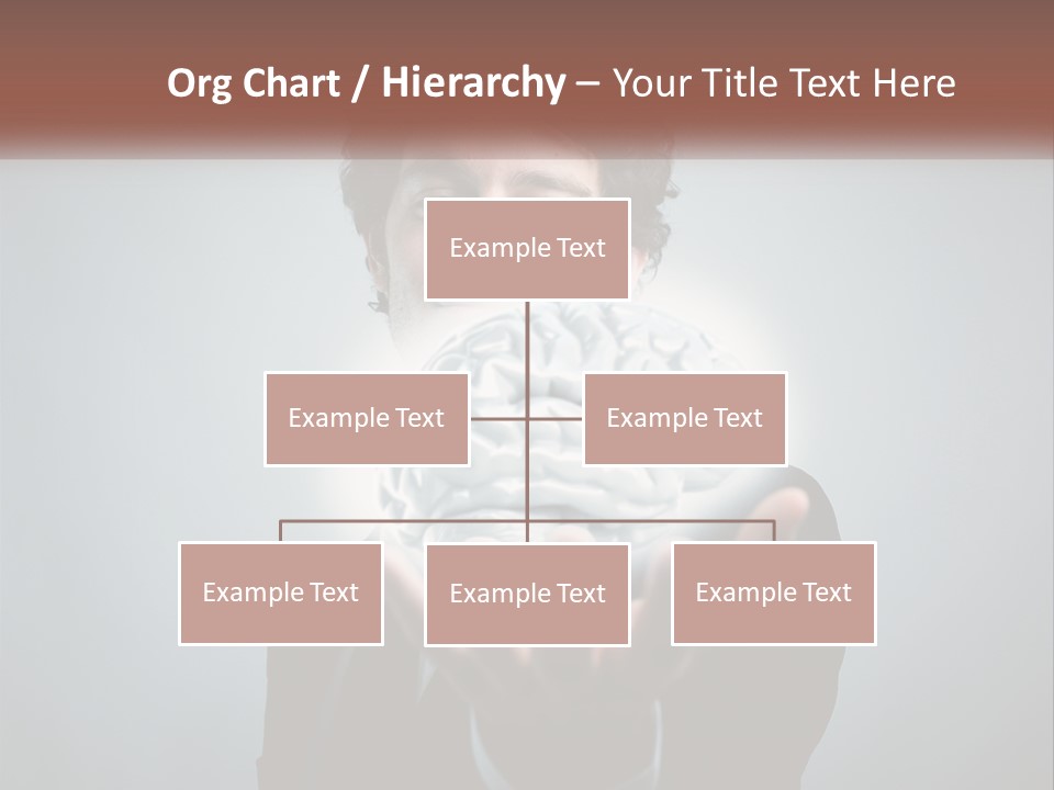 Thinking Businessman Power PowerPoint Template