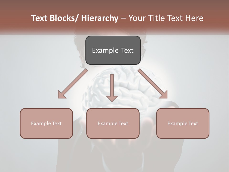 Thinking Businessman Power PowerPoint Template