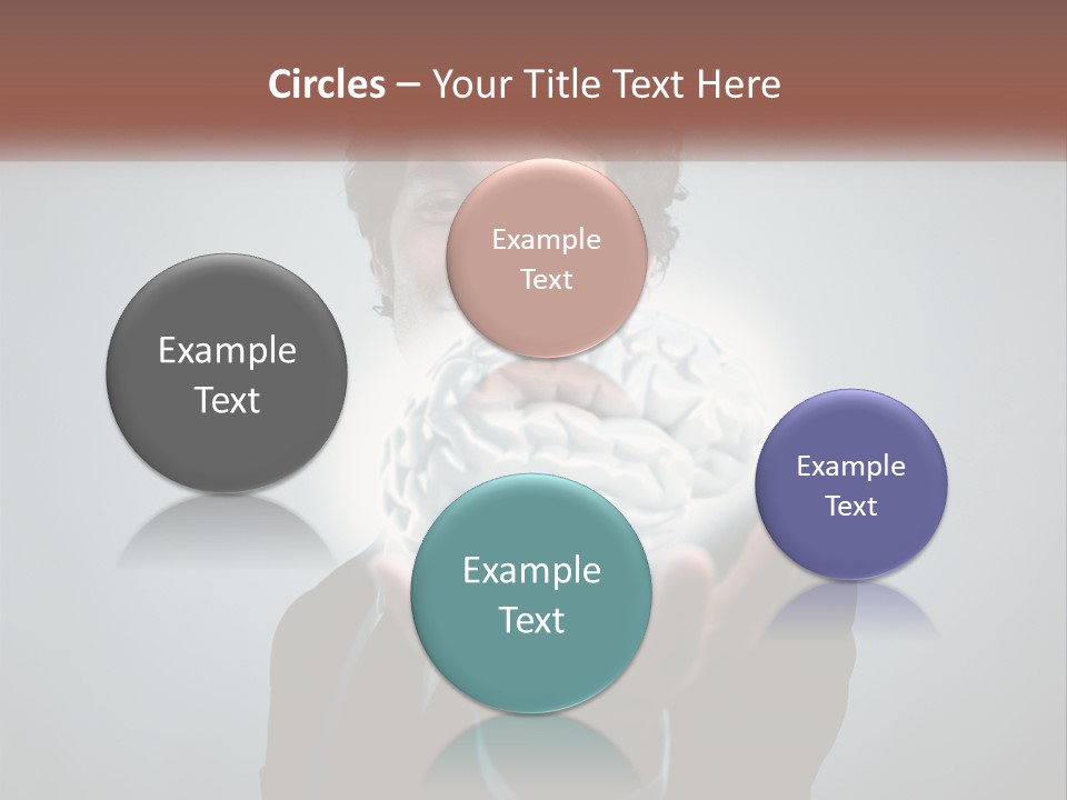 Thinking Businessman Power PowerPoint Template