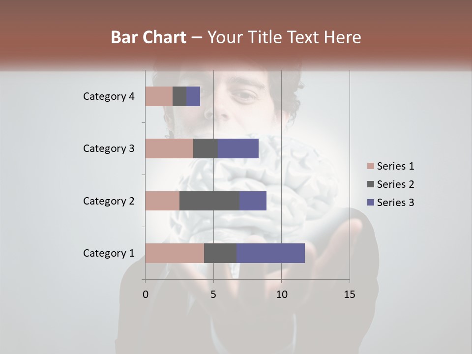 Thinking Businessman Power PowerPoint Template
