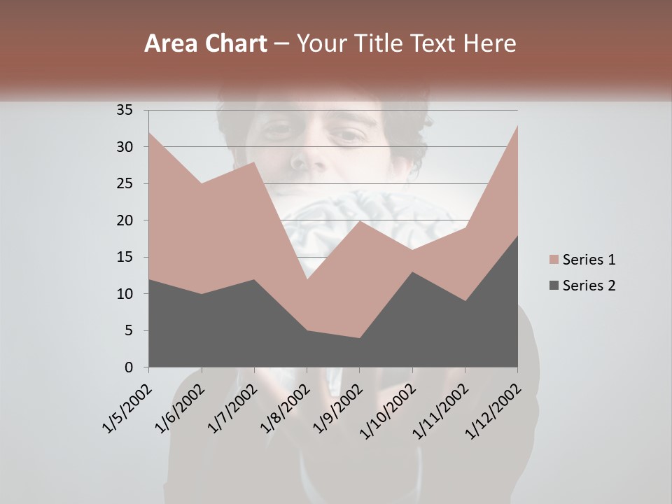Thinking Businessman Power PowerPoint Template