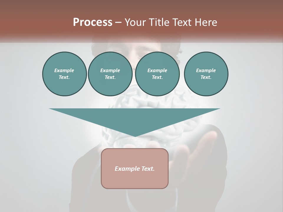 Thinking Businessman Power PowerPoint Template