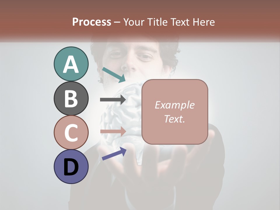 Thinking Businessman Power PowerPoint Template