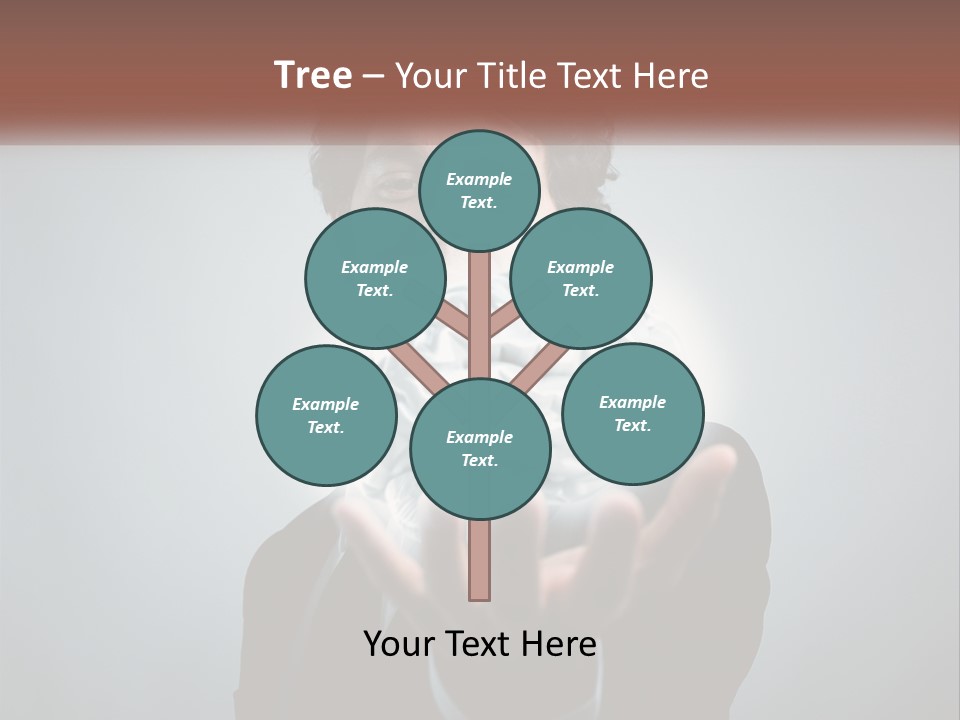 Thinking Businessman Power PowerPoint Template