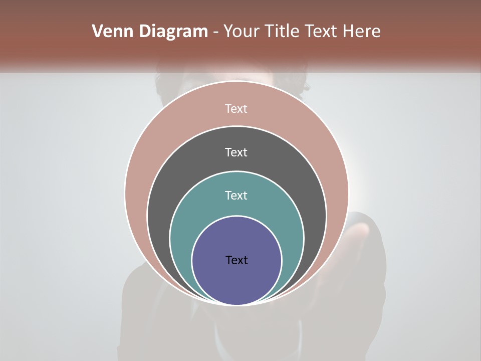 Thinking Businessman Power PowerPoint Template