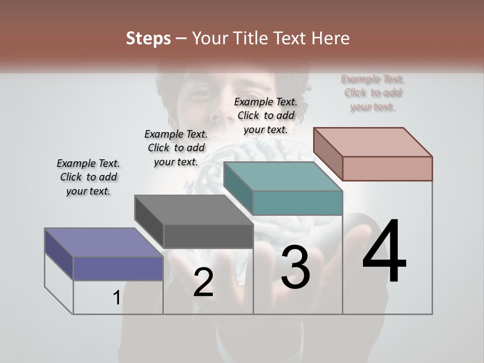 Thinking Businessman Power PowerPoint Template