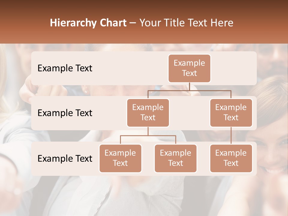 A Group Of People Pointing At The Camera PowerPoint Template