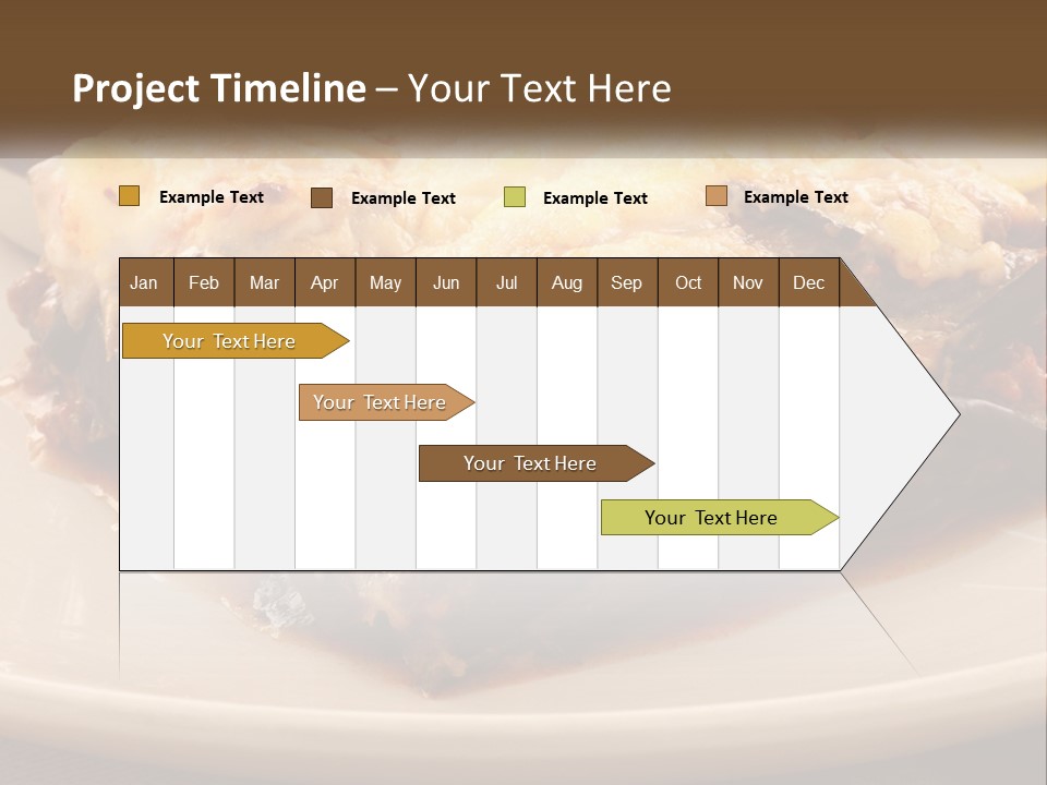Greens Lemon Gourmet PowerPoint Template
