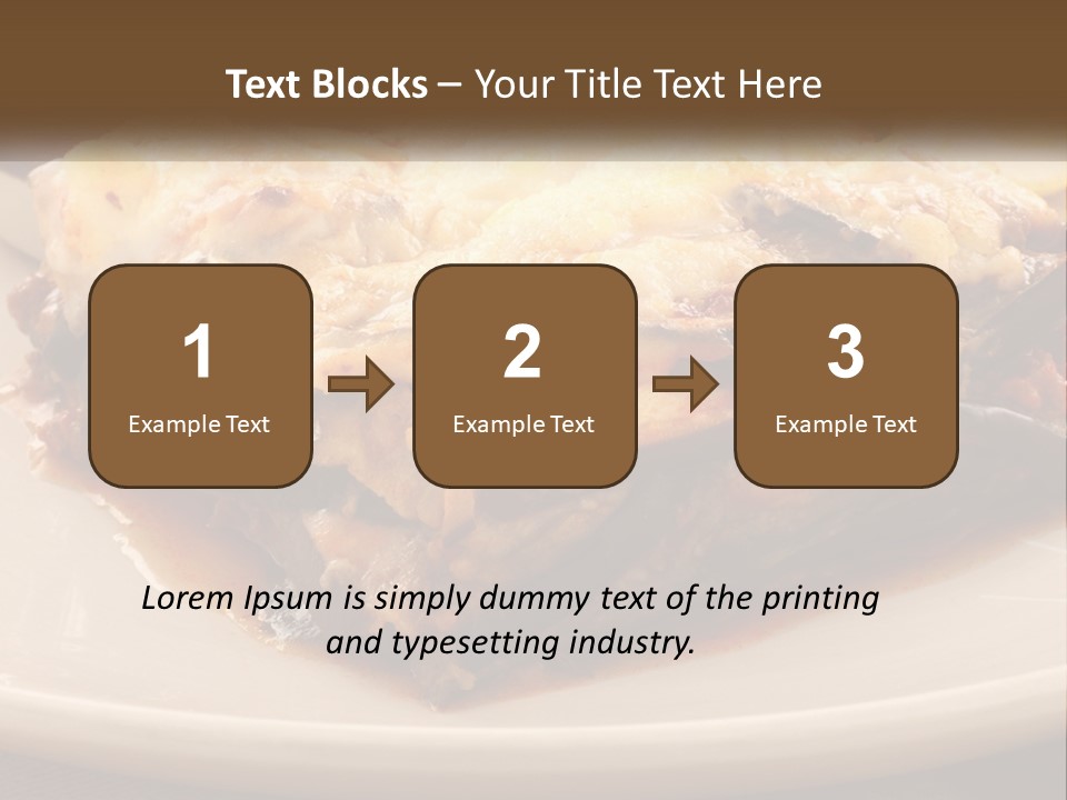 Greens Lemon Gourmet PowerPoint Template