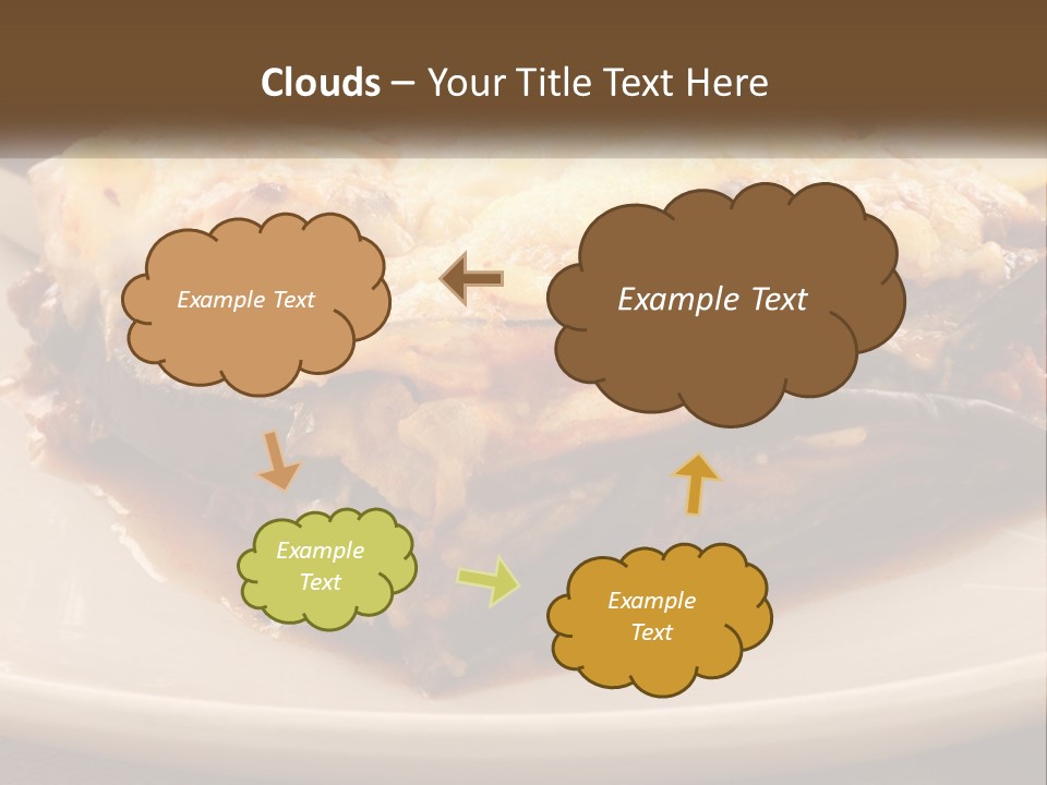 Greens Lemon Gourmet PowerPoint Template