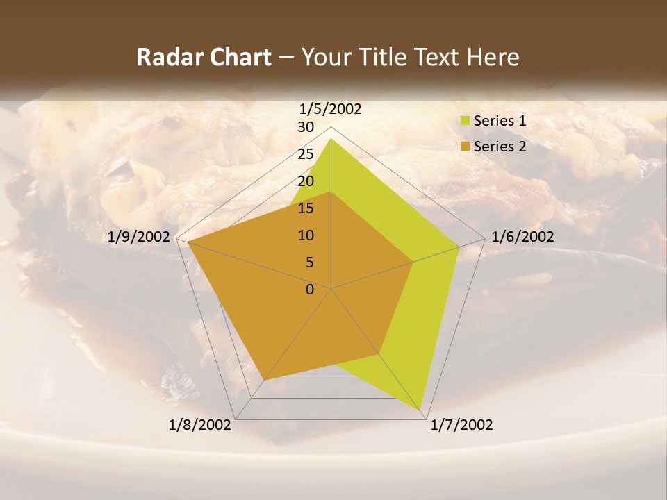 Greens Lemon Gourmet PowerPoint Template
