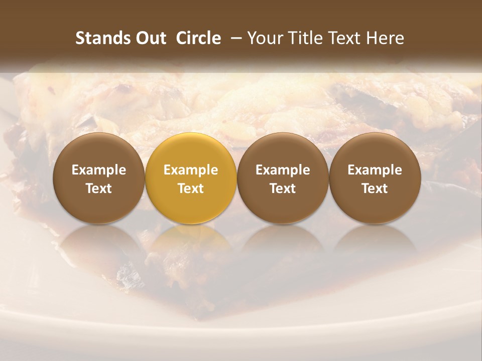 Greens Lemon Gourmet PowerPoint Template