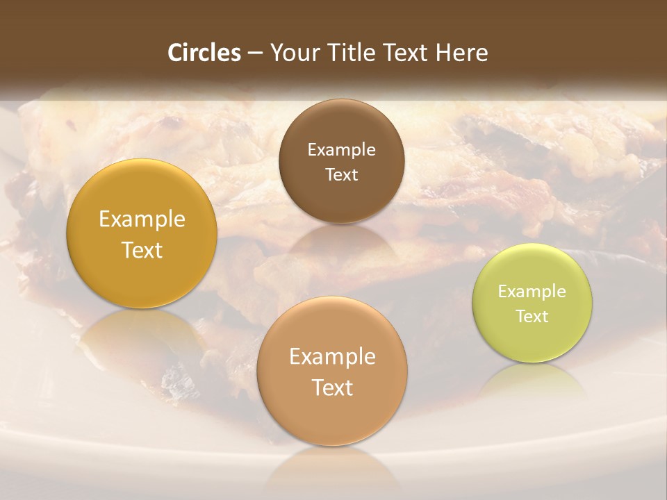 Greens Lemon Gourmet PowerPoint Template