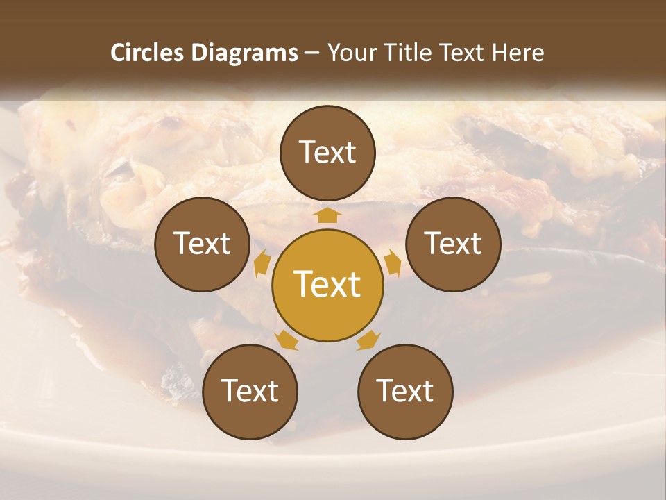 Greens Lemon Gourmet PowerPoint Template