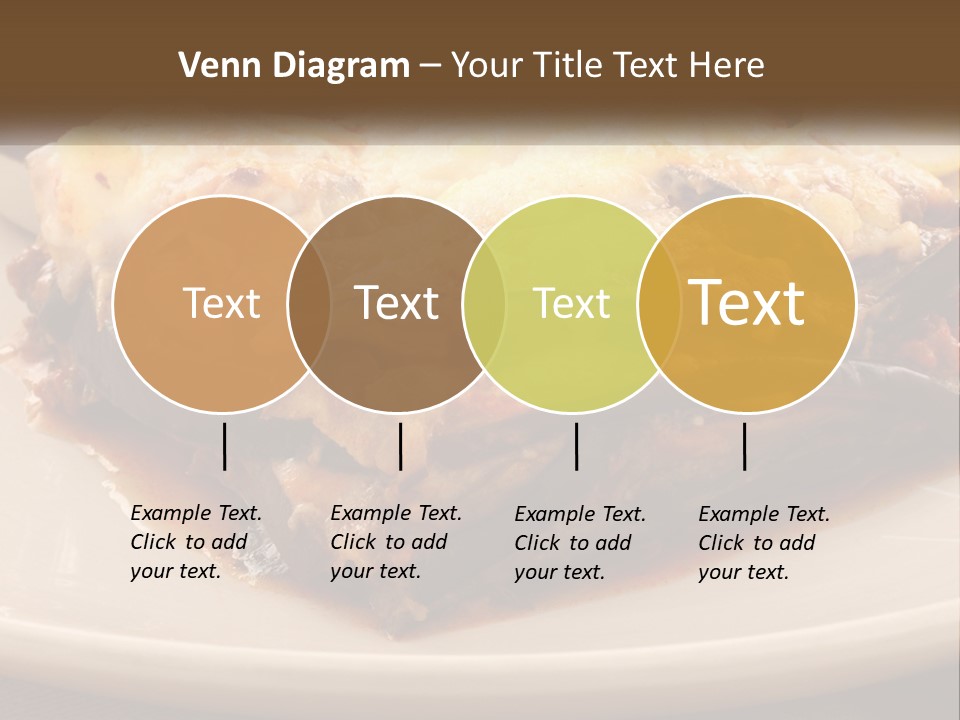 Greens Lemon Gourmet PowerPoint Template