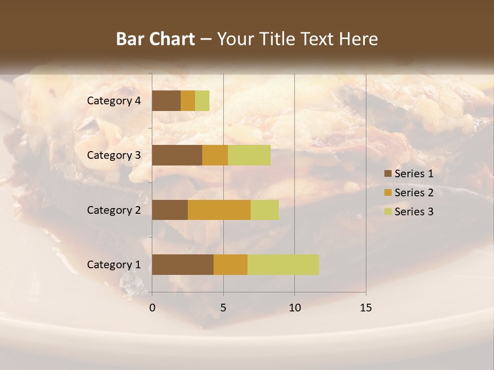 Greens Lemon Gourmet PowerPoint Template
