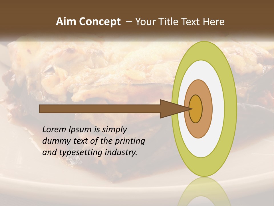 Greens Lemon Gourmet PowerPoint Template