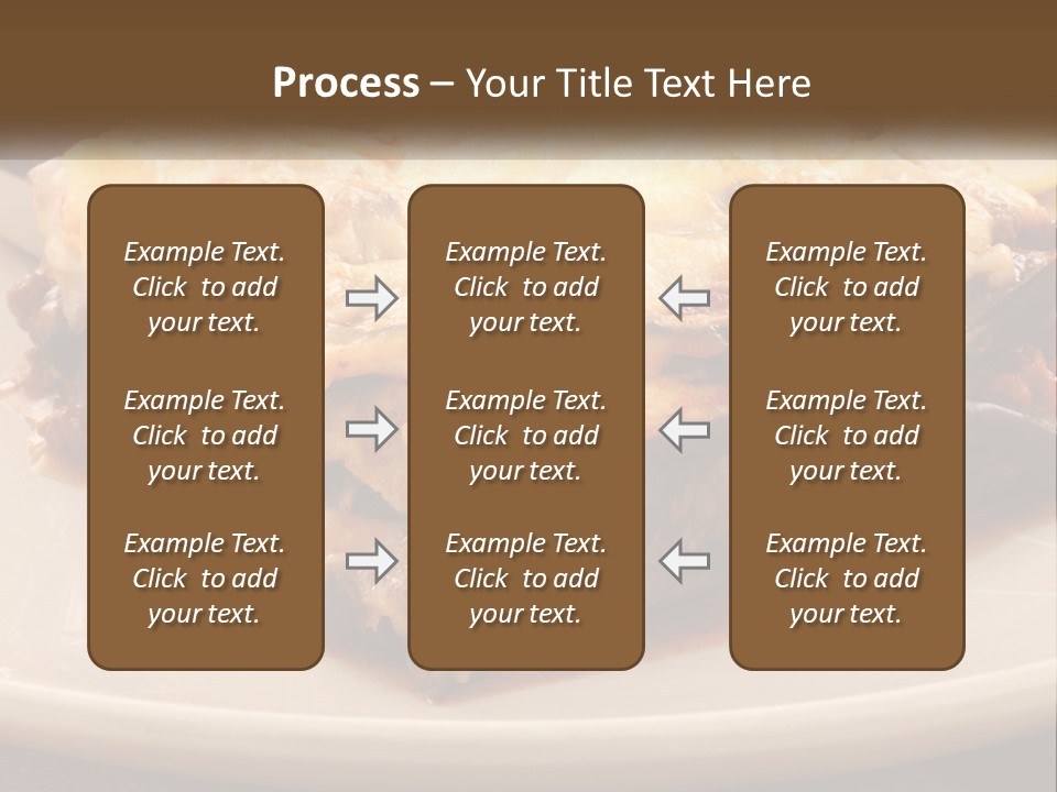 Greens Lemon Gourmet PowerPoint Template