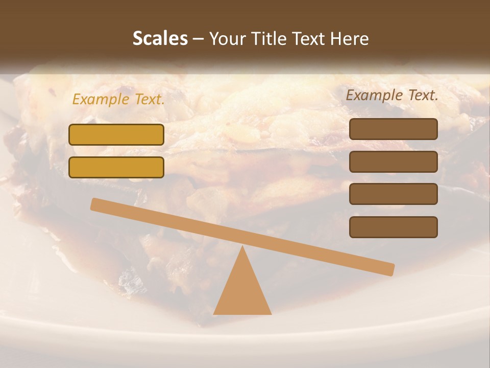 Greens Lemon Gourmet PowerPoint Template