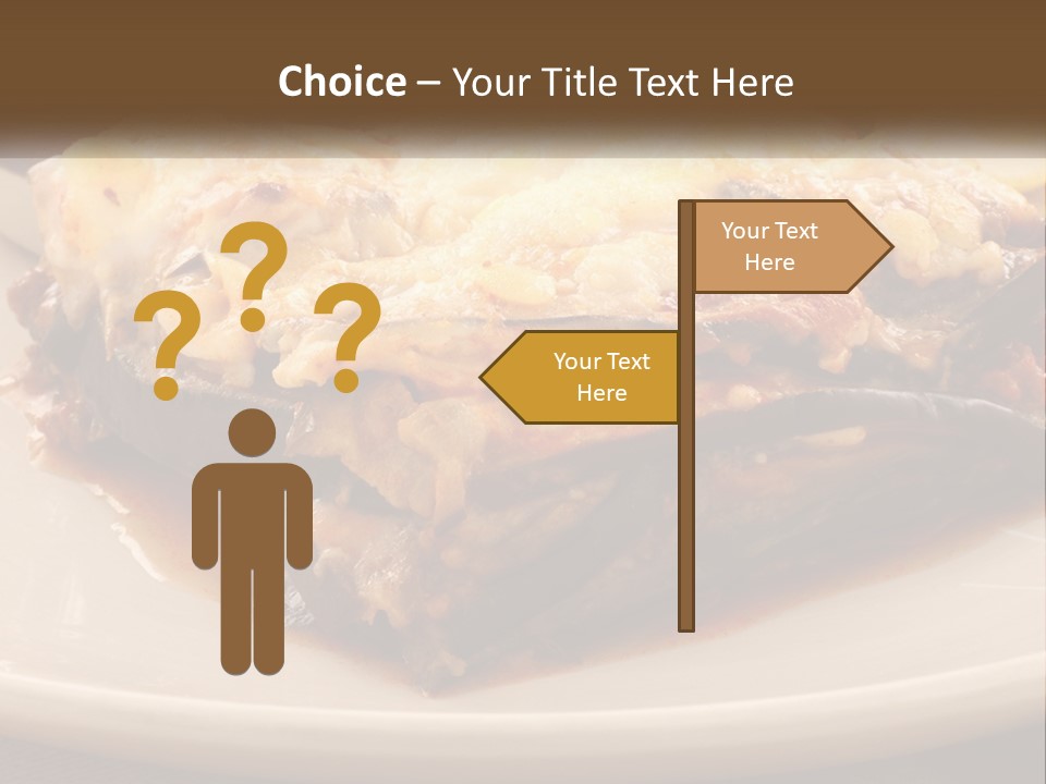 Greens Lemon Gourmet PowerPoint Template