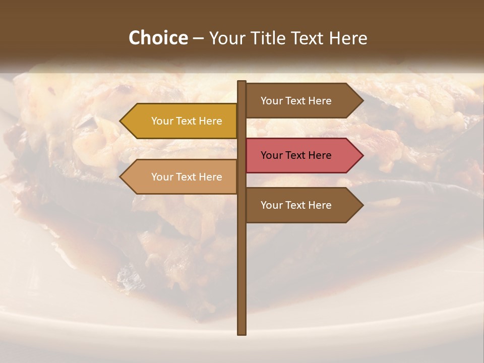 Greens Lemon Gourmet PowerPoint Template