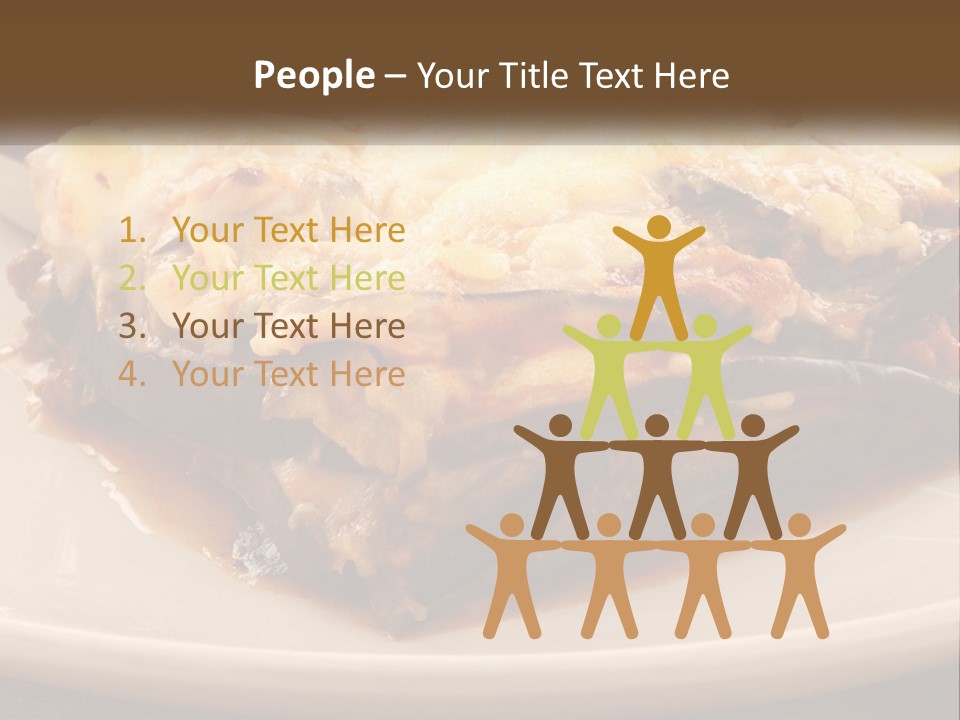 Greens Lemon Gourmet PowerPoint Template