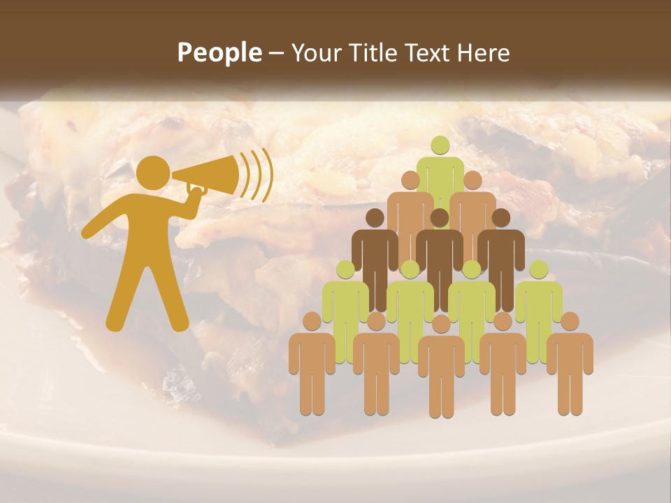 Greens Lemon Gourmet PowerPoint Template