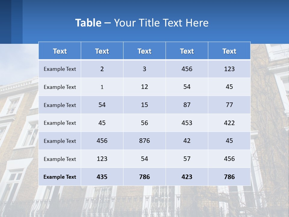 Victorian Kensington Day PowerPoint Template