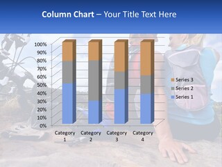 Healthy Sitting Bicycle PowerPoint Template