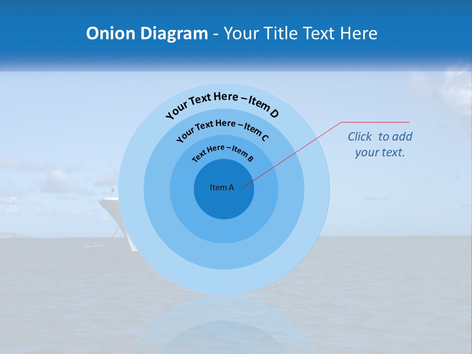 Ship Motorized Speedboat PowerPoint Template