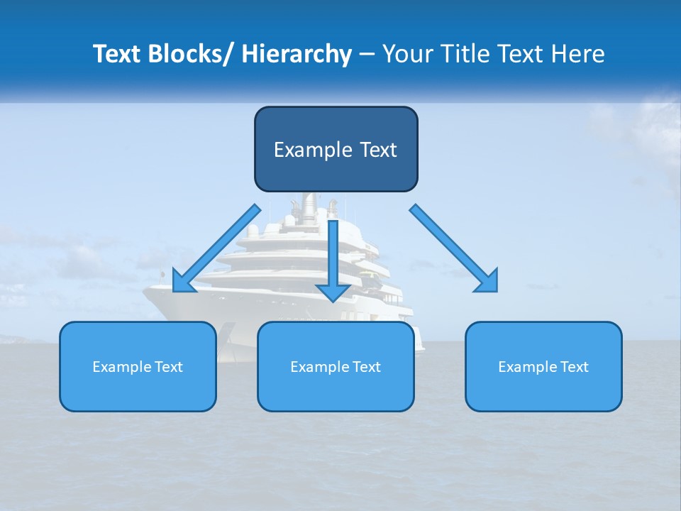 Ship Motorized Speedboat PowerPoint Template