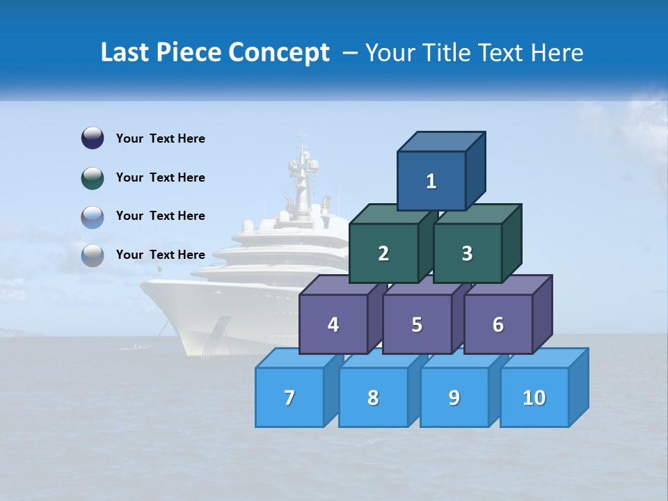 Ship Motorized Speedboat PowerPoint Template