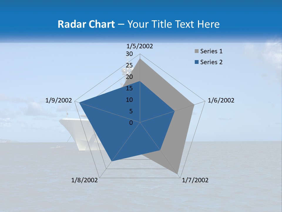 Ship Motorized Speedboat PowerPoint Template