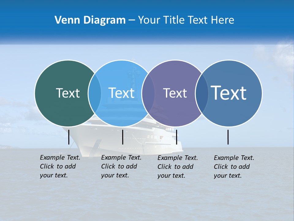 Ship Motorized Speedboat PowerPoint Template