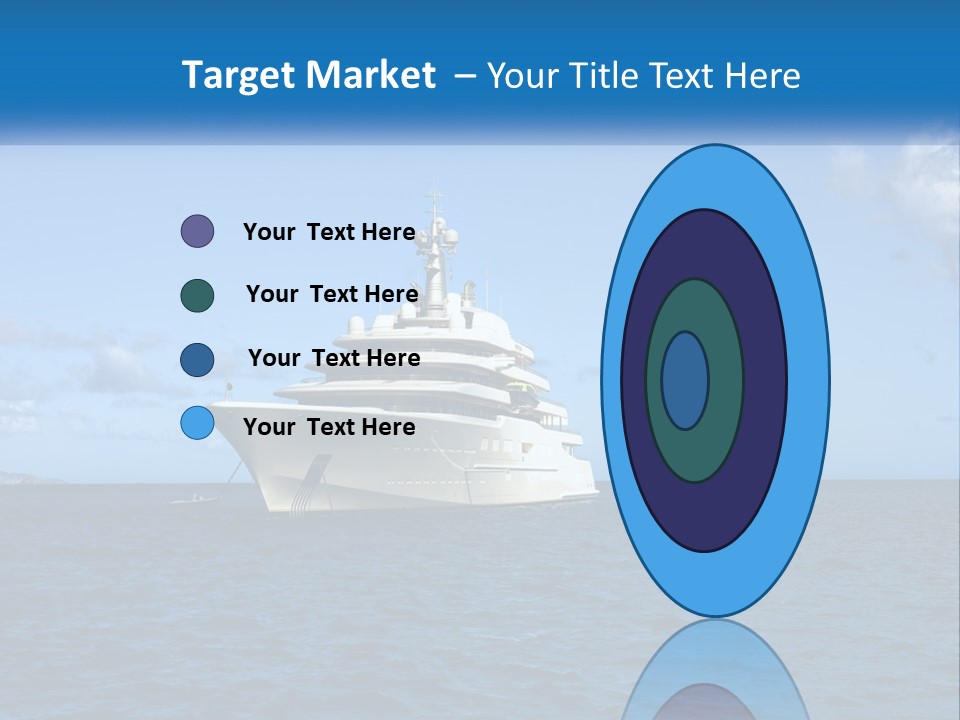 Ship Motorized Speedboat PowerPoint Template
