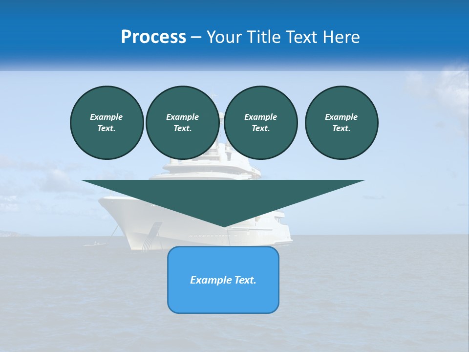 Ship Motorized Speedboat PowerPoint Template