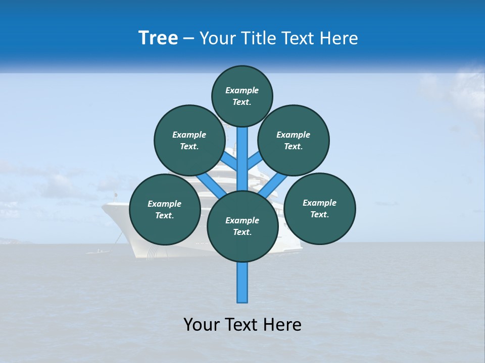 Ship Motorized Speedboat PowerPoint Template