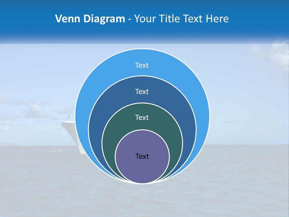 Ship Motorized Speedboat PowerPoint Template