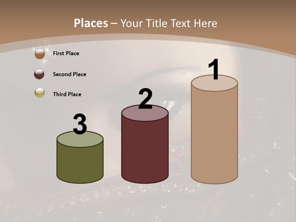 Dark Lady Expression PowerPoint Template