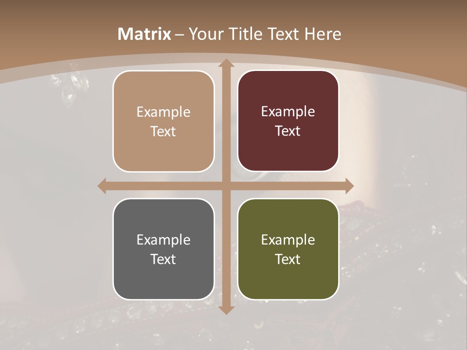 Dark Lady Expression PowerPoint Template