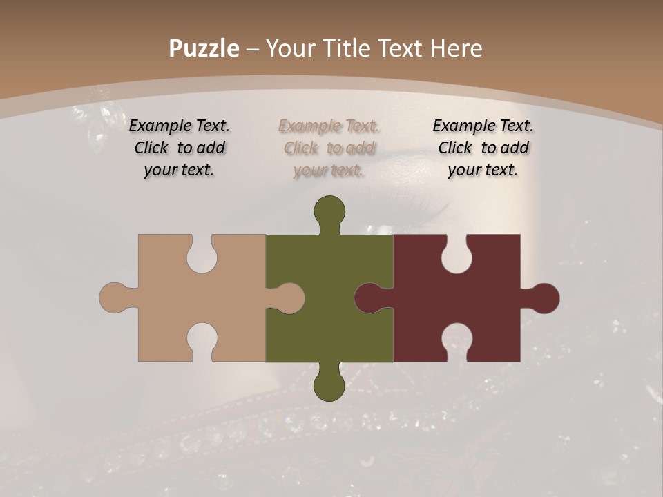 Dark Lady Expression PowerPoint Template